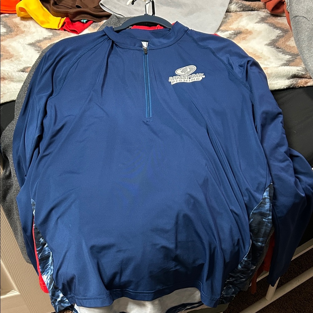 Mossy Oak Men's Navy Performance Jacket